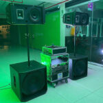 Combo Pasivo 2 Torres Coaxial para Eventos Profesionales 5000Watts