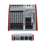 Consola Amplificada 8 Canales 1000Watts con USB - Bluetooth SOOOM MS-8R