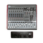 Consola Amplificada 8 Canales 1400Watts con USB - Bluetooth SOOOM GS-8PLUS