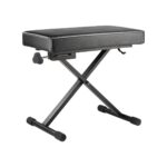 Asiento Regulable para Pianista con Diseño Ergonómico Hercules KB200B