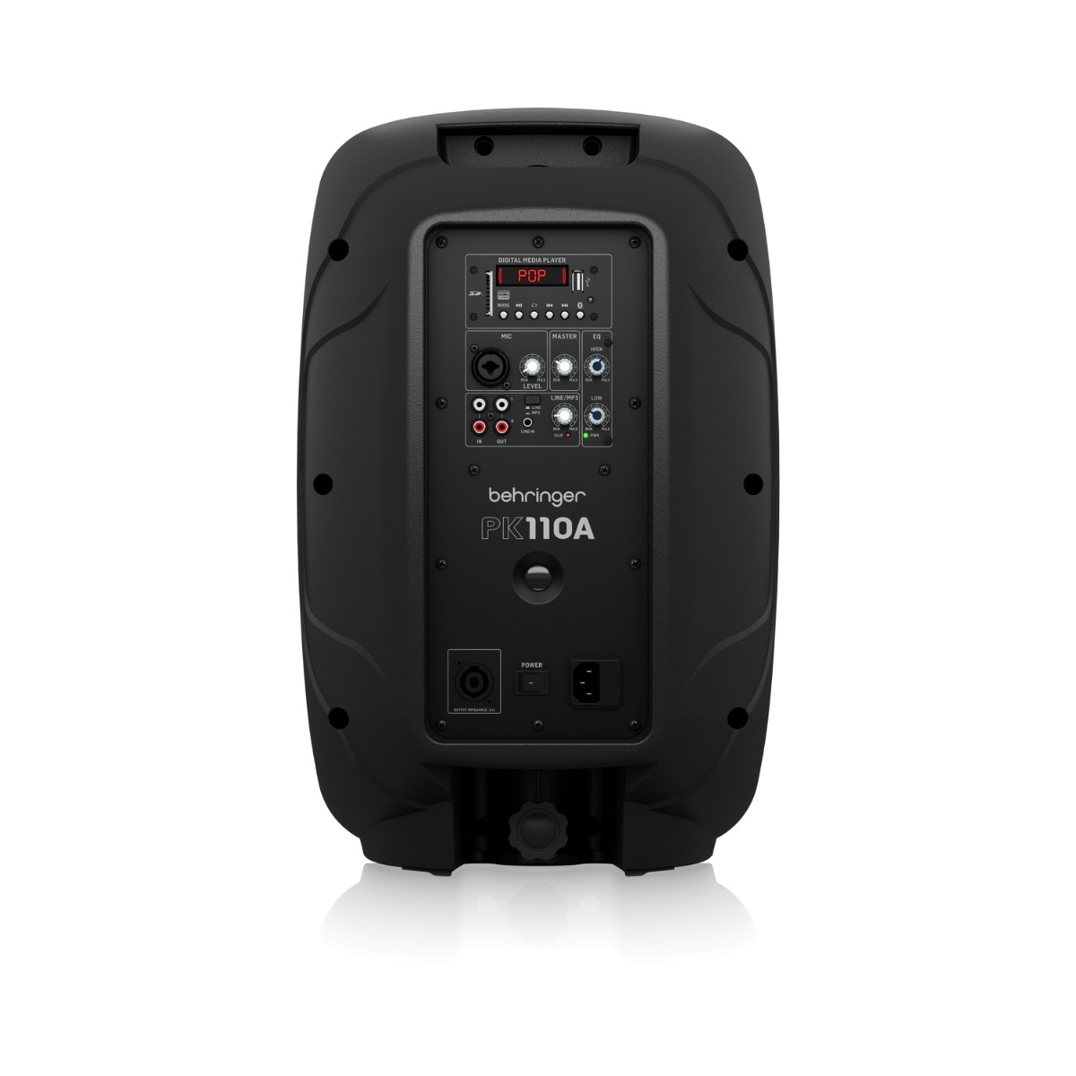 Caja Acústica Activa 2 Vías 10" 350Watts con USB, Bluetooth y Mixer Behringer PK110A - Imagen 3