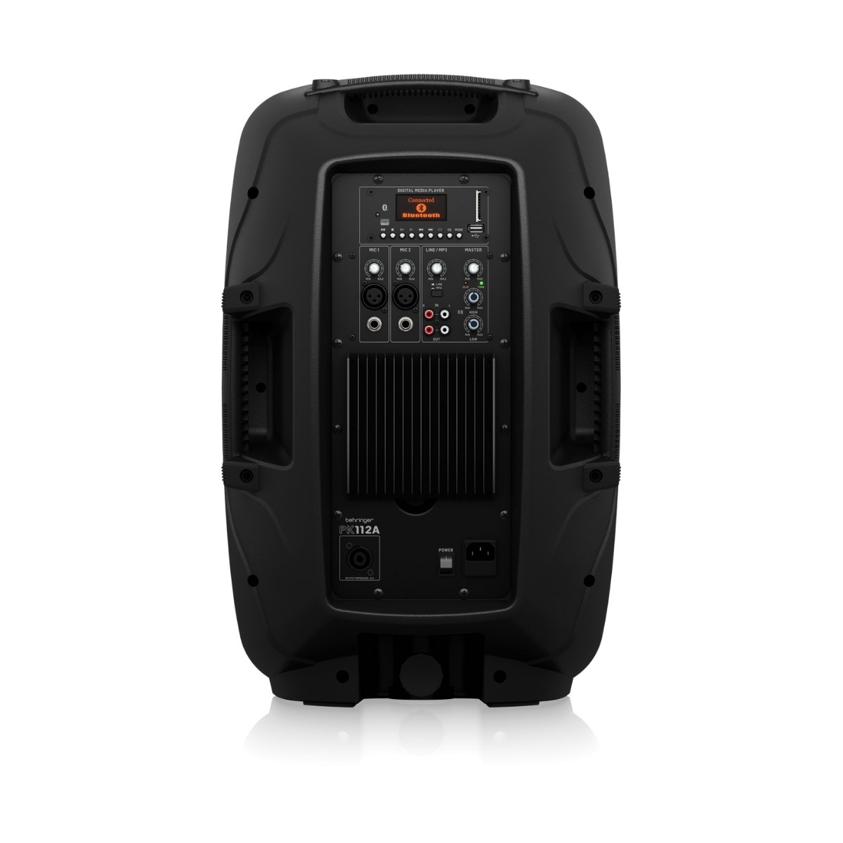 Caja Acústica Activa 2 Vías 12" 600Watts con USB, Bluetooth y Mixer Behringer PK112A - Imagen 2