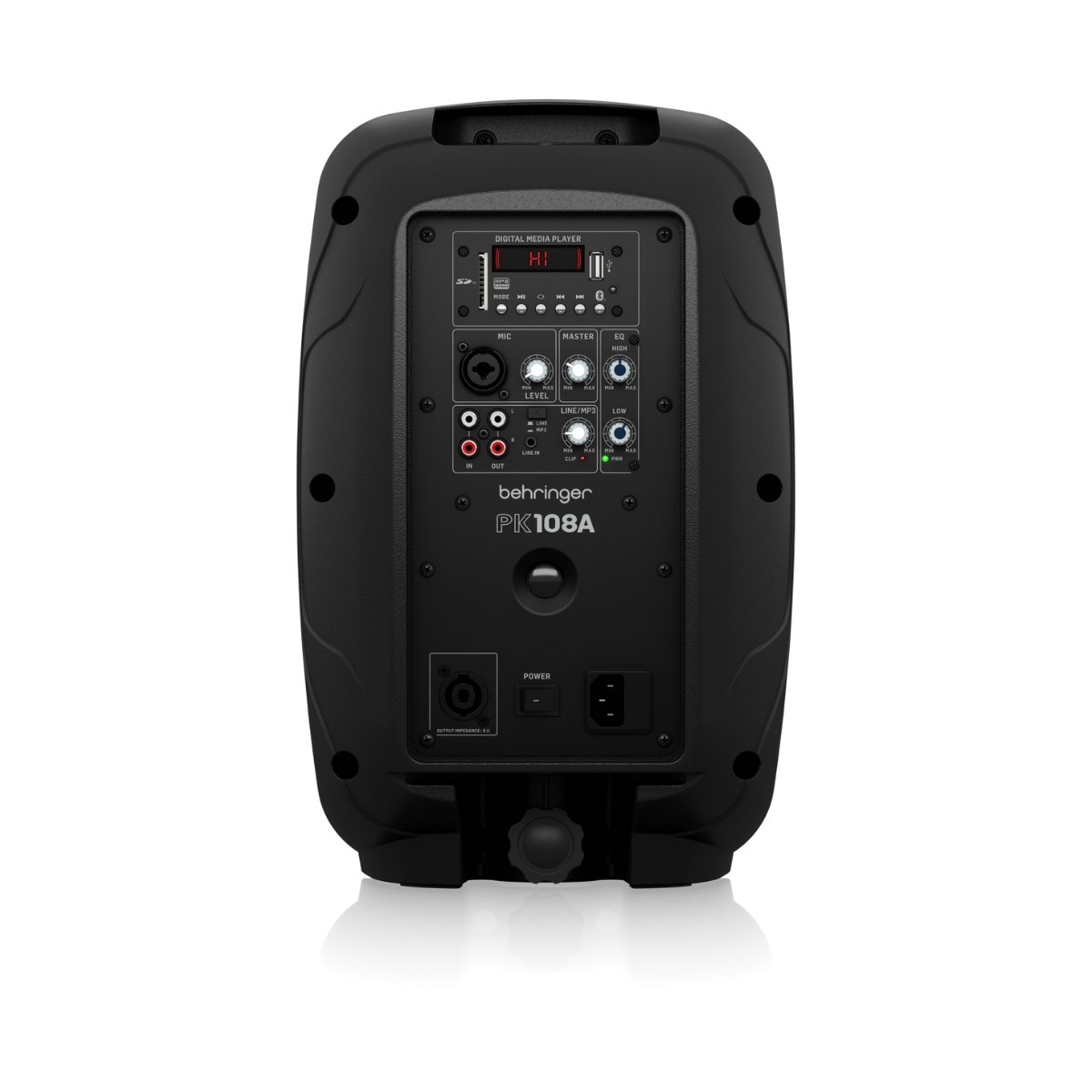 Caja Acústica Activa 2 Vías 8" 250W con USB, Bluetooth y Mixer Behringer PK108A - Imagen 2