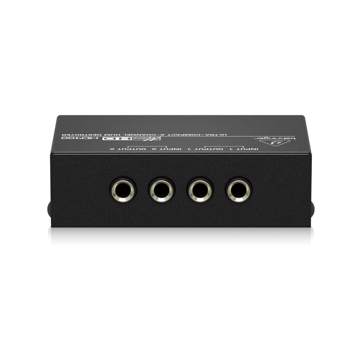 Destructor de Zumbidos Ultraportátil de 2 Canales Behringer HD400 - Imagen 2