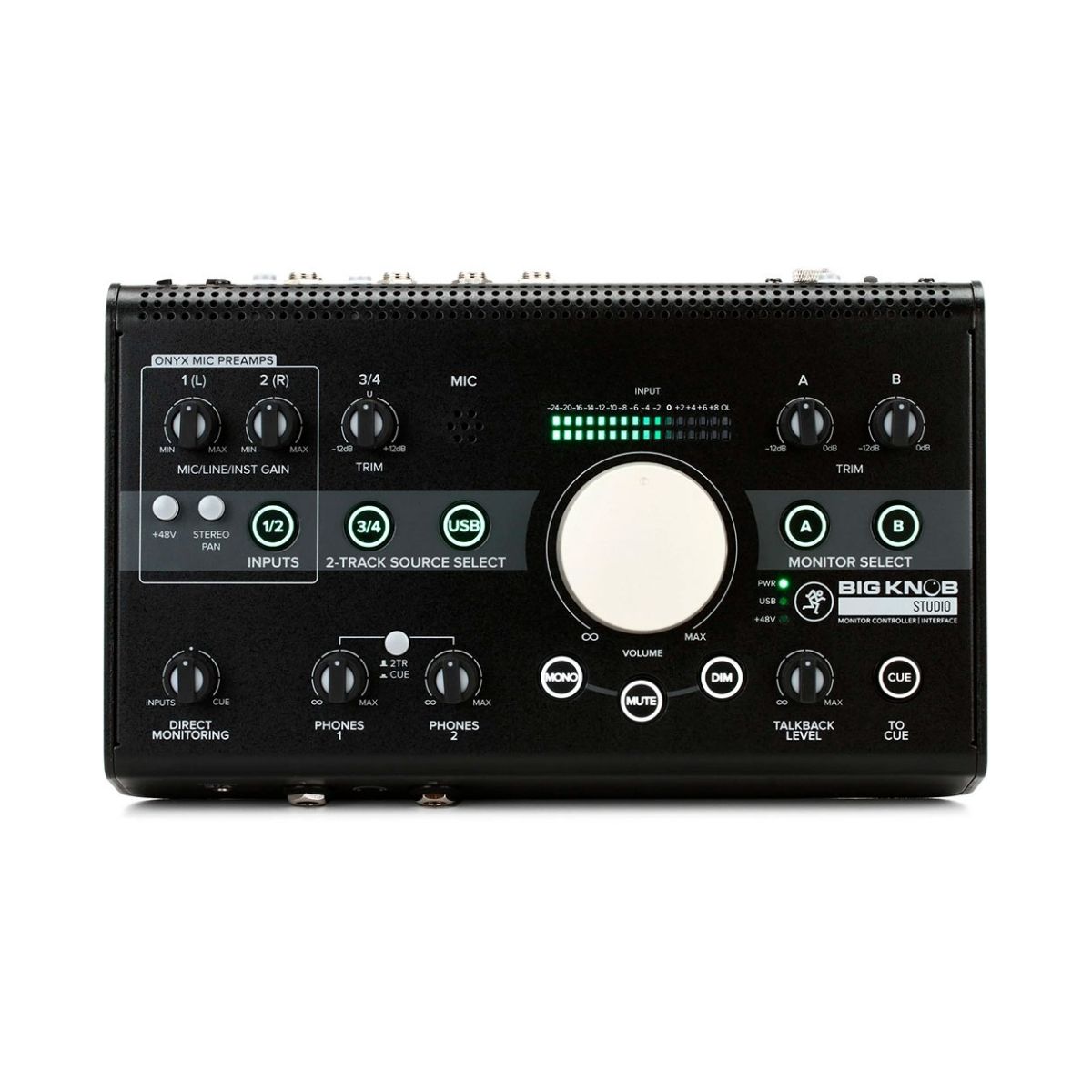 Interfaz de Audio y Controlador de Monitor de Estudio con Talkback MACKIE BIG KNOB STUDIO - Imagen 1