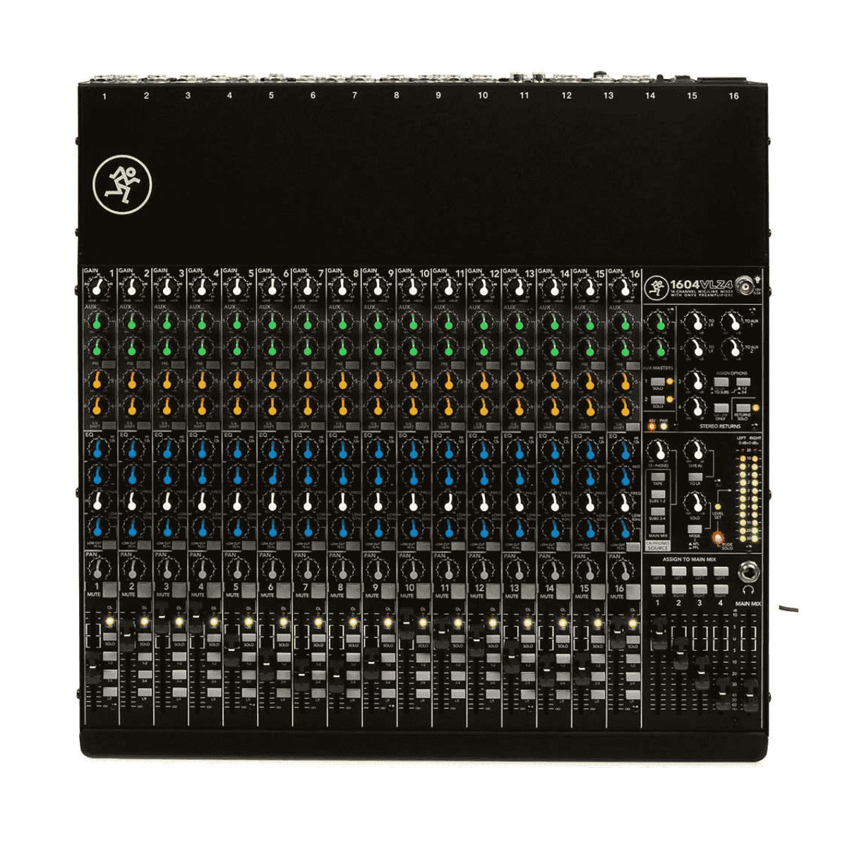 Mezcladora 16 Canales 2 Auxiliares 4 bus y Efectos MACKIE 1604VLZ4 - Imagen 1