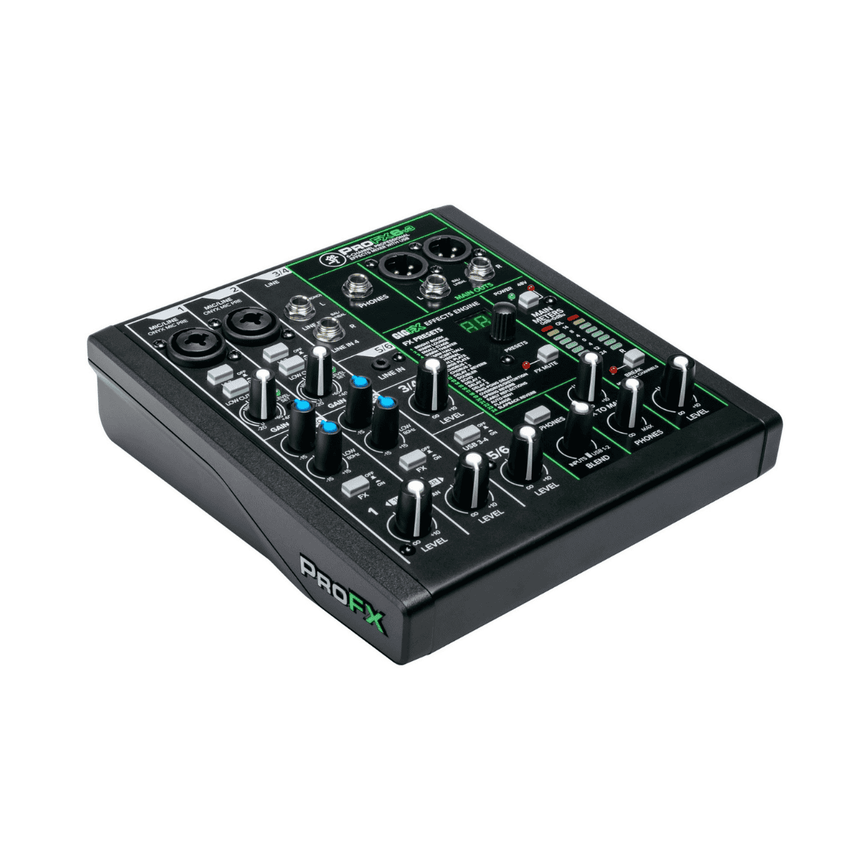 Mezcladora  de 6 Canales USB y Efectos Digitales MACKIE PROFX6V3 - Imagen 3