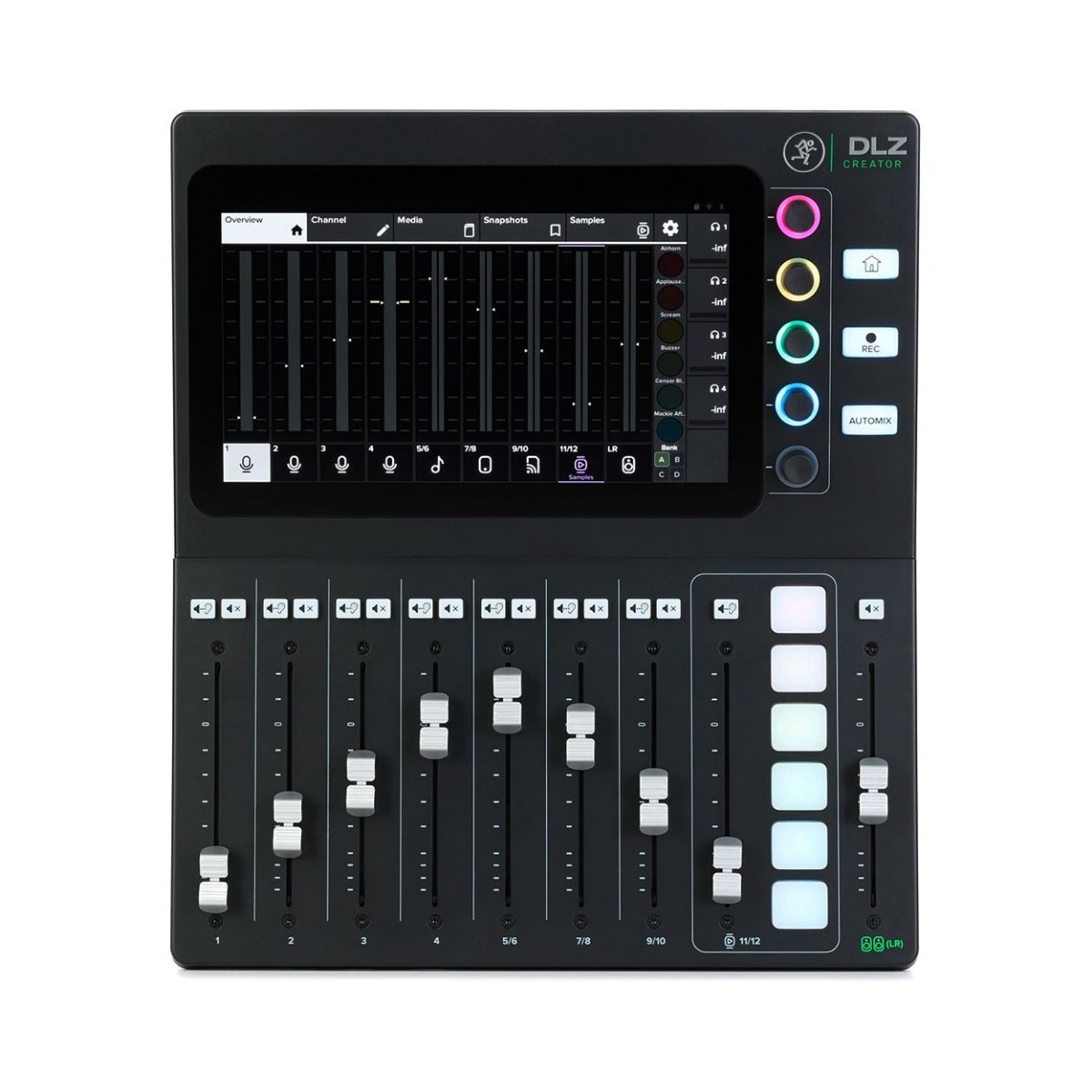 mezcladora_digital_12_canales_con_bluetooth_mackie_dlz_creator(1) Mezcladora Digital 12 Canales con Bluetooth MACKIE DLZ CREATOR - Imagen 1