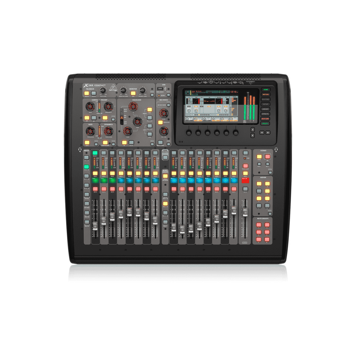 Mezcladora Digital 16 Canales 16 Auxiliares Multitrack Behringer X32 COMPACT - Imagen 1