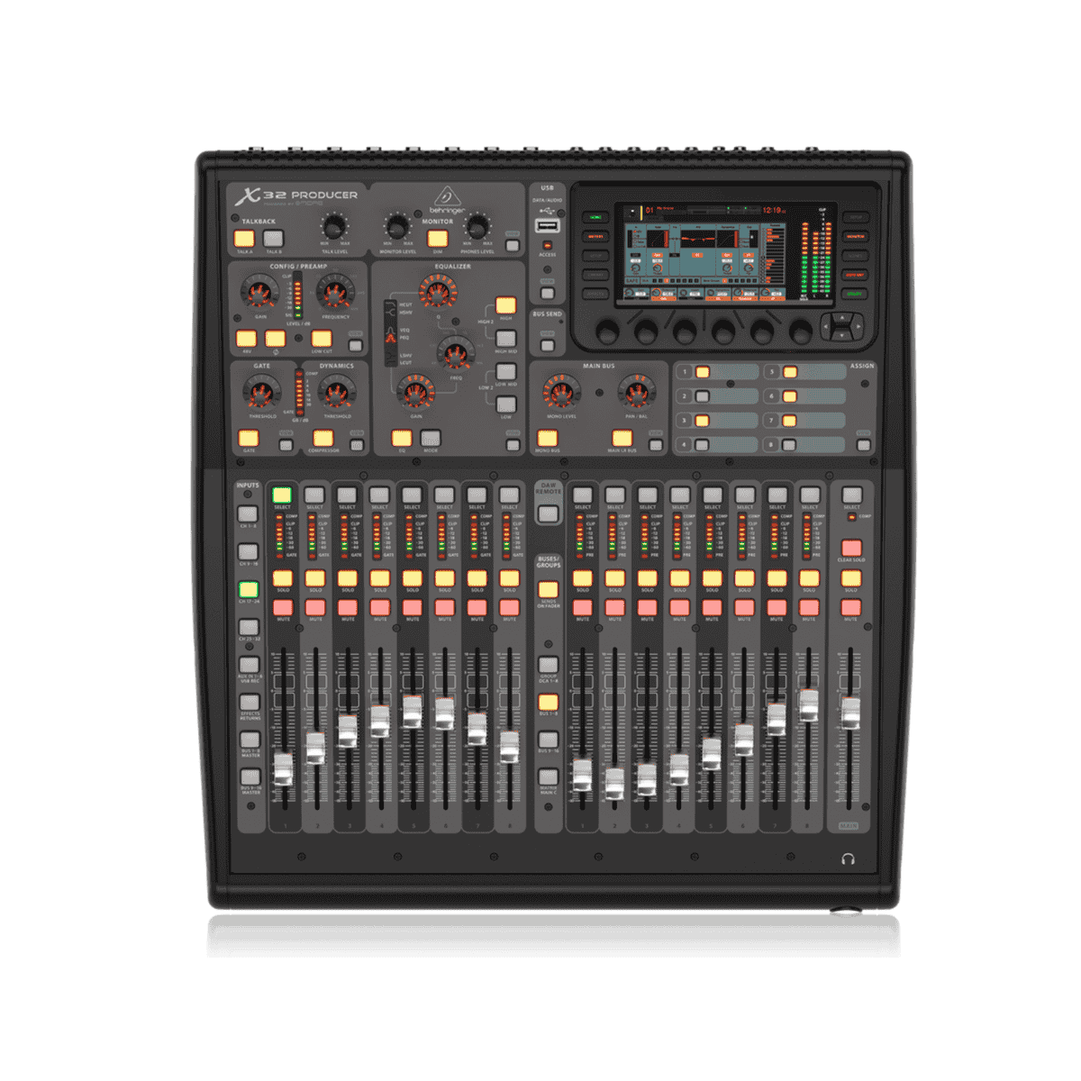 Mezcladora Digital 32 Canales 25 Auxiliares Multitrack Behringer X32 PRODUCER - Imagen 1