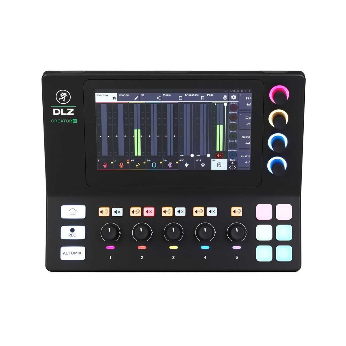 Mezcladora Digital 6 Canales con Bluetooth MACKIE DLZ CREATOR XS - Imagen 1