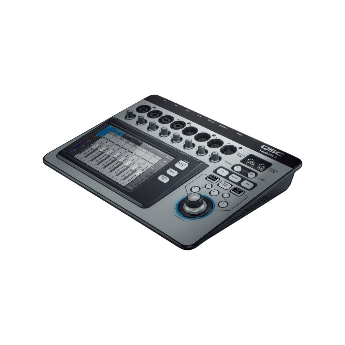 Mezcladora Digital Touch Screen 8 Canales 6 Auxiliares QSC TOUCHMIX-8 - Imagen 2