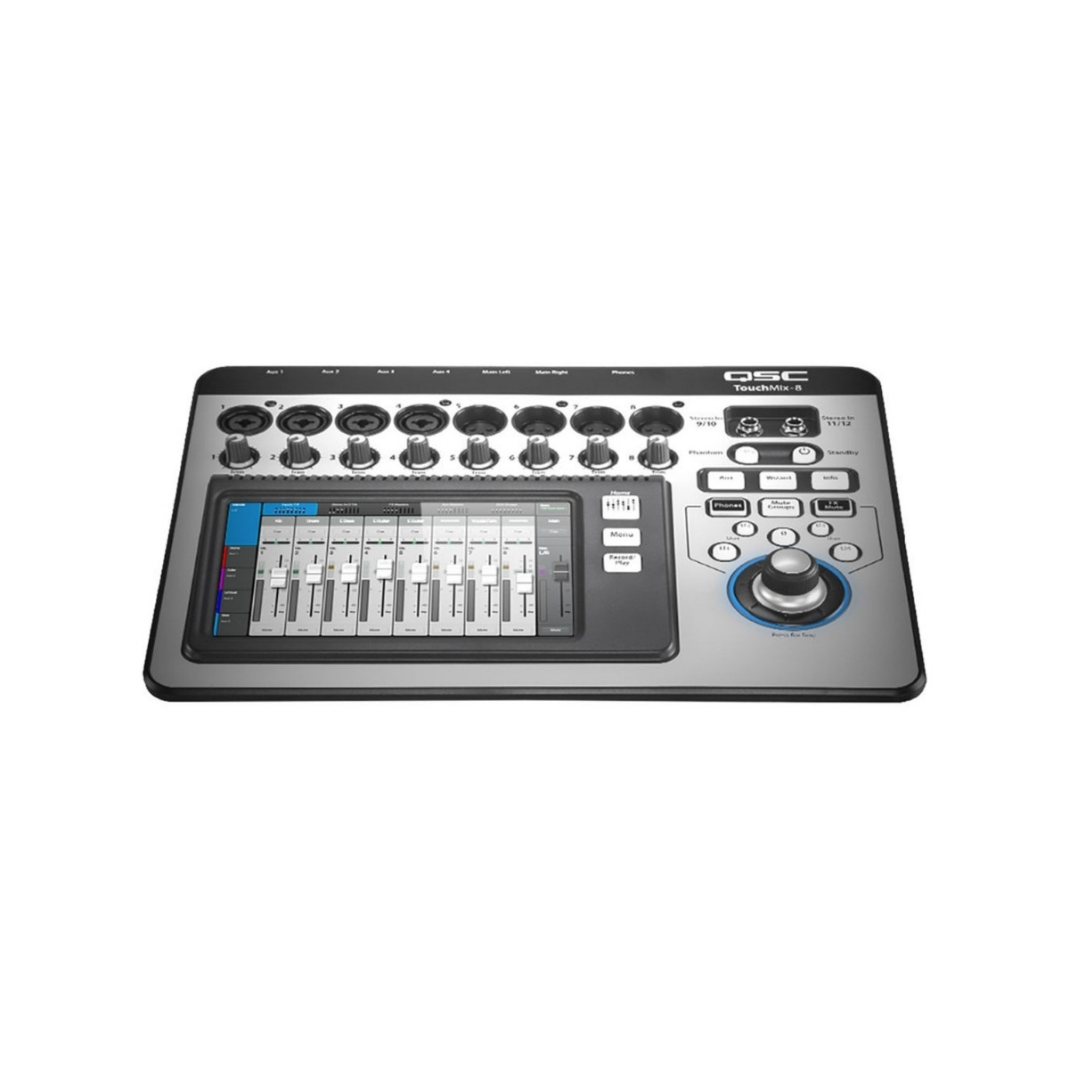 Mezcladora Digital Touch Screen 8 Canales 6 Auxiliares QSC TOUCHMIX-8 - Imagen 3