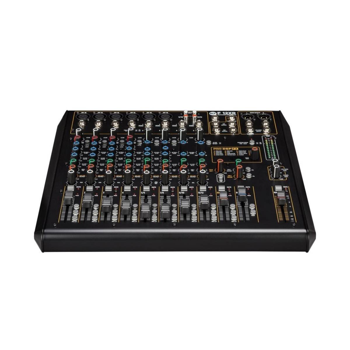 RCF F 12XR | Mixer 12 Canales con Efectos e Interfaz USB - Imagen 2