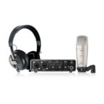 Pack de grabación interfaz de audio UMC202HD micrófono C1 y audífonos HPS5000 Behringer U-PHORIA STUDIO PRO