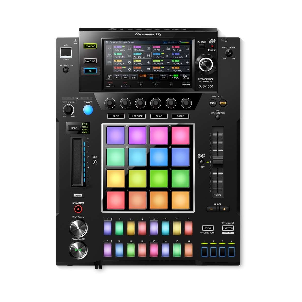 Sampler DJ de 16 Pads Secuenciador con Pantalla Touch Pioneer DJ DJS-1000 - Imagen 1