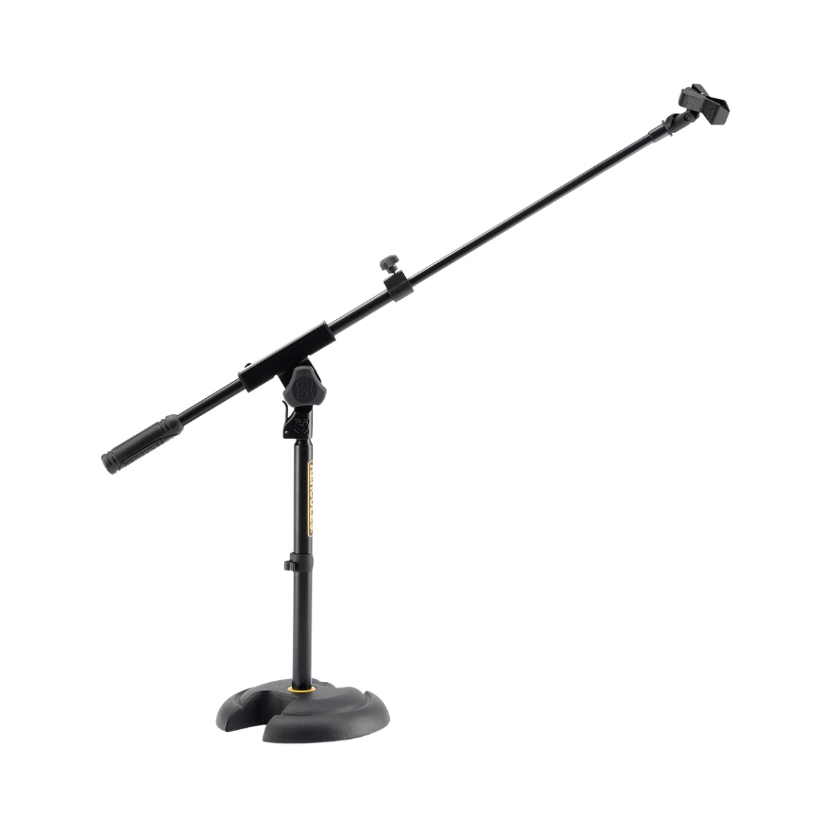 Soporte de Micrófono Base H con Boom y EZ Mic Clip Hercules MS120B - Imagen 1