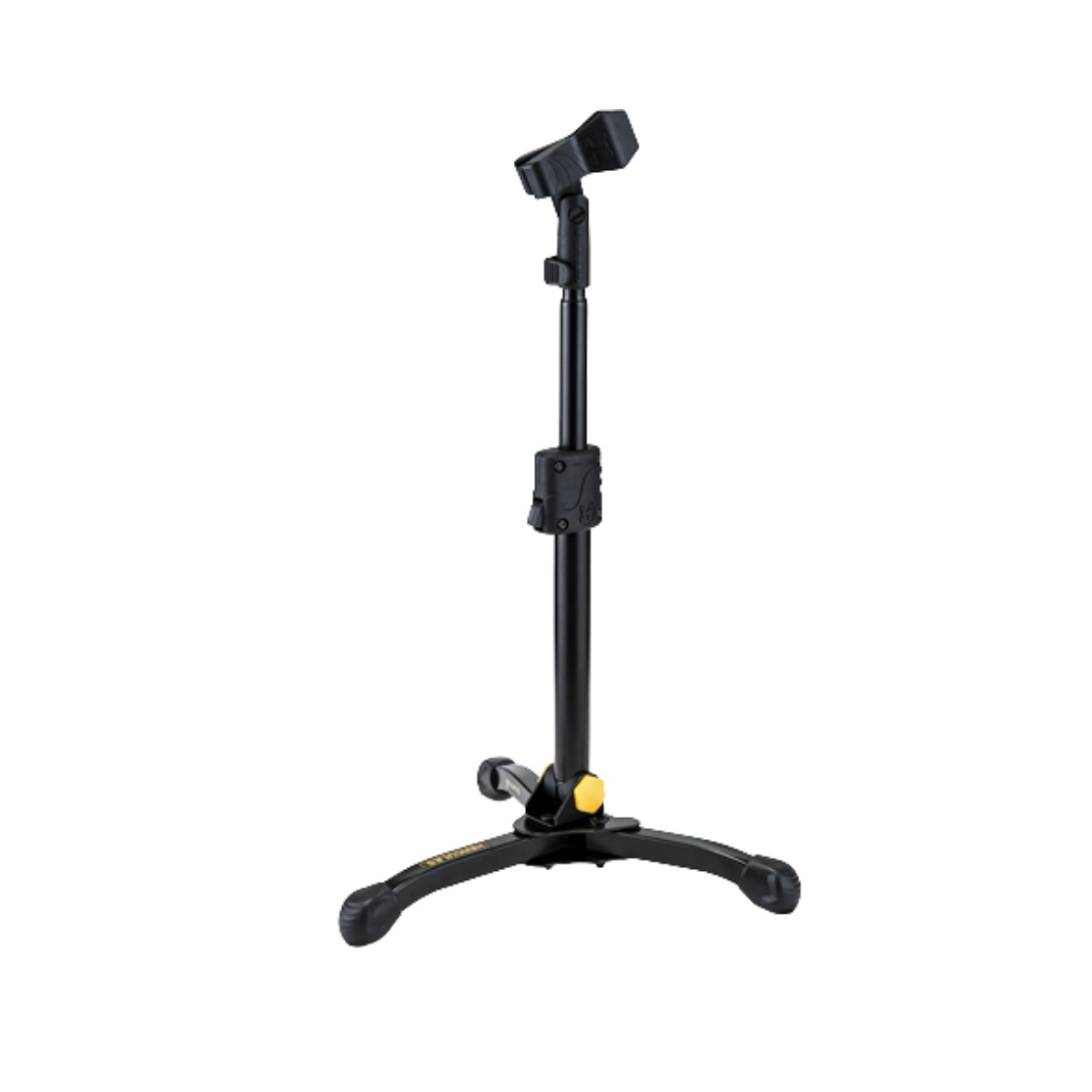 Soporte de Micrófono Corto Recto con EZ Mic Clip Hercules MS300B - Imagen 1