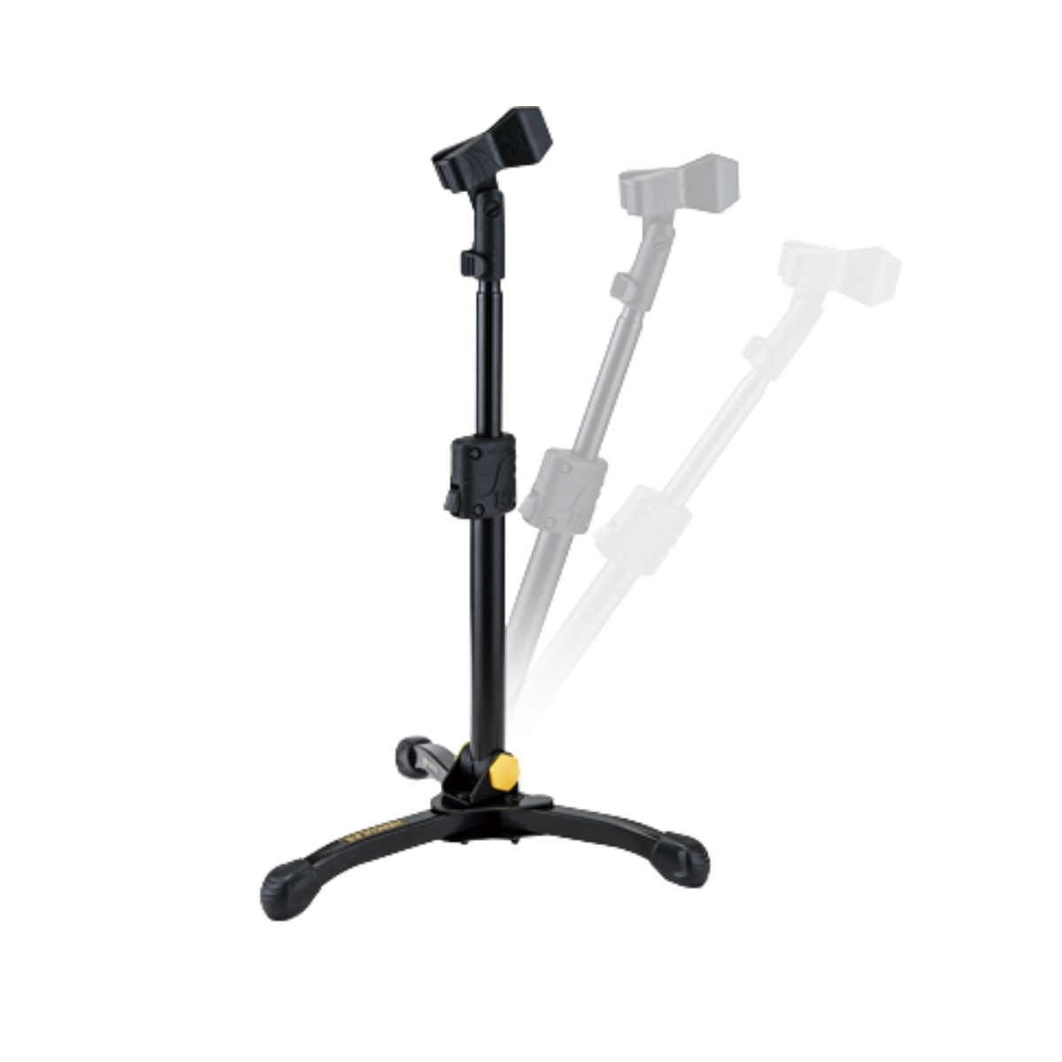 Soporte de Micrófono Corto Recto con EZ Mic Clip Hercules MS300B - Imagen 3