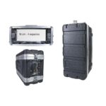 Case de Fibra 4 Espacios SOOOM ABS-4US