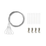 Kit de Montaje Gripple Cuadrado sin Cubierta SHURE A900-S-GM