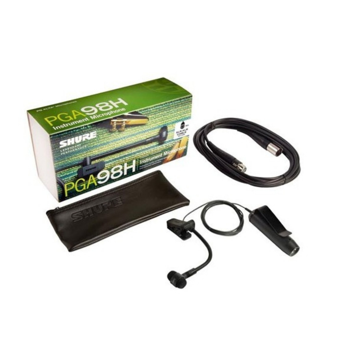 SHURE PGA98H-XLR | Micrófono Condensador Cardioide para Instrumento Tipo Clip - Imagen 3