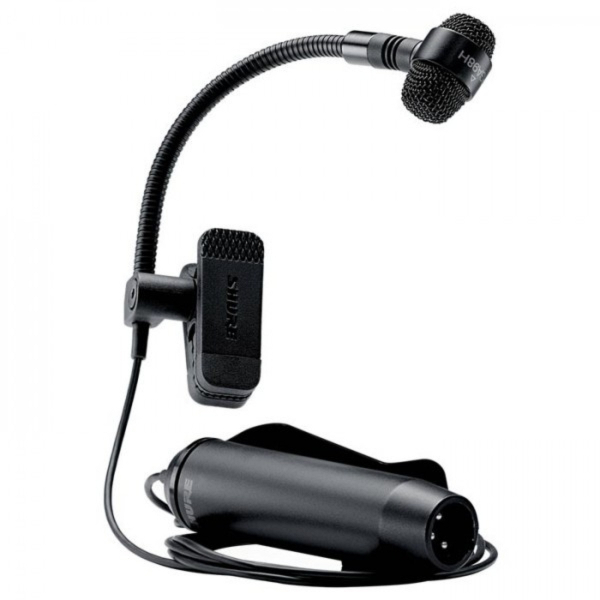 SHURE PGA98H-XLR | Micrófono Condensador Cardioide para Instrumento Tipo Clip - Imagen 1
