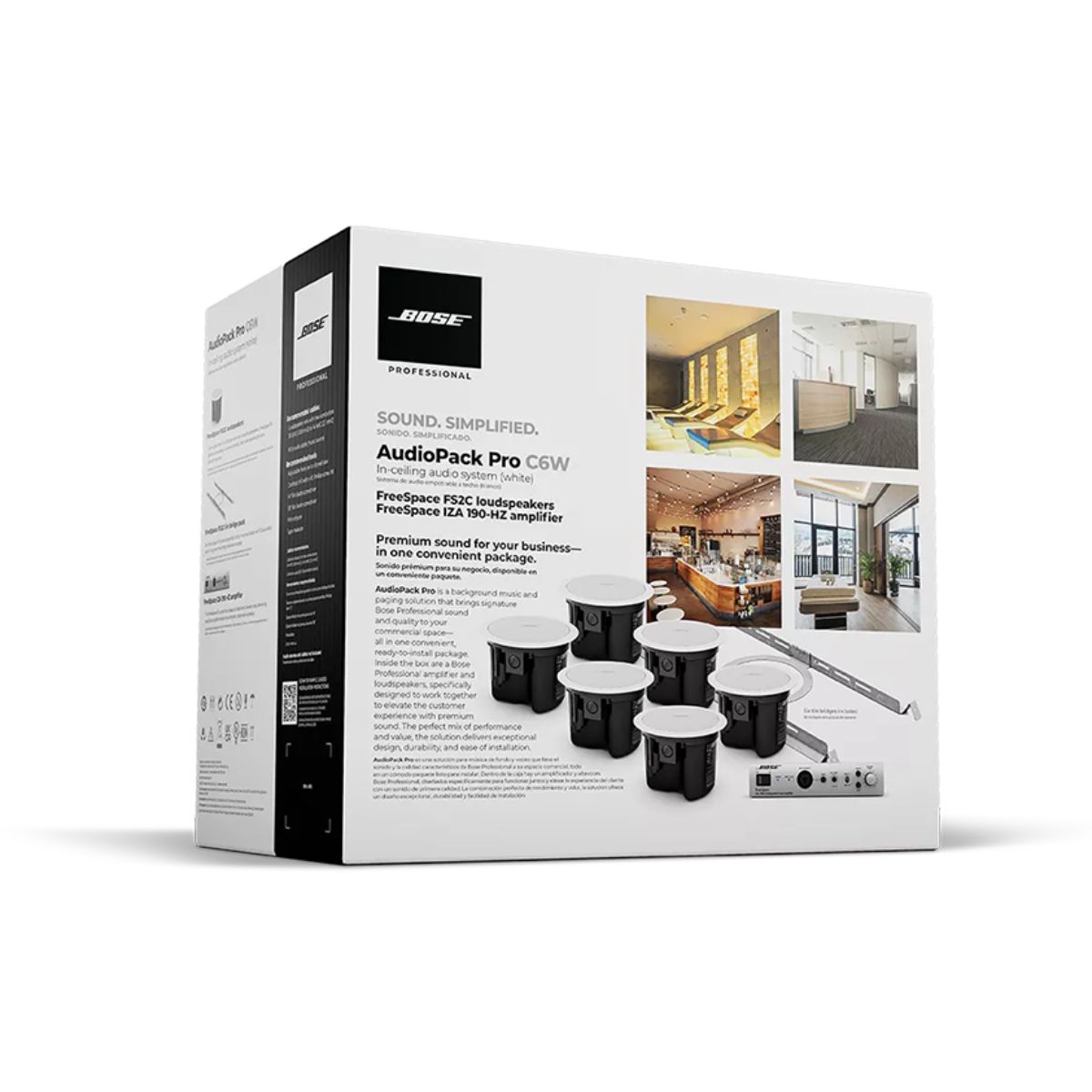 AudioPackProC6 BOSE AudioPack Pro C6 | Sistema de audio comercial blanco - Imagen 1